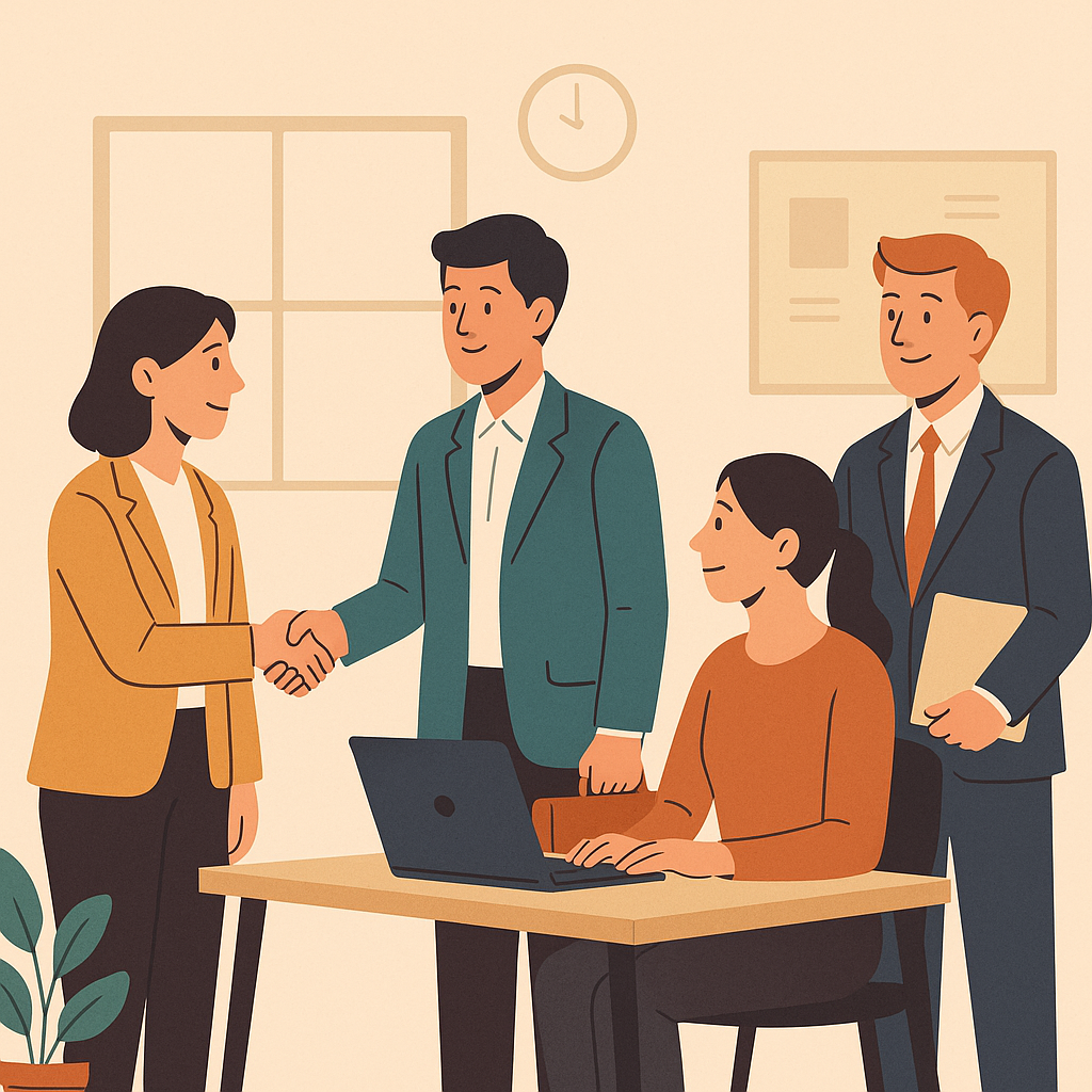 Onboarding neuer Mitarbeiter mit Hilfe einer Recruiting Agentur